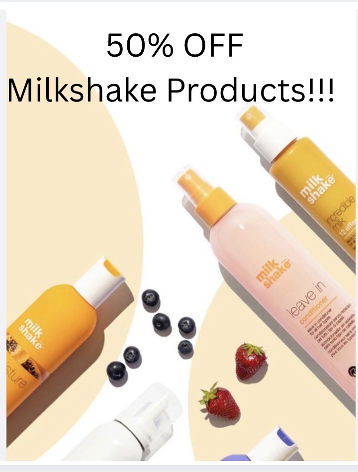 50% OFF Milkshake Products!
